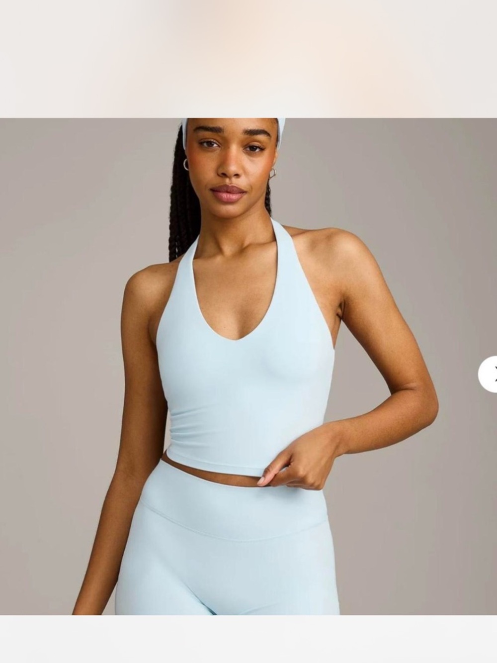 Oner Active Softmotion Halter Neck Mid Tank Top